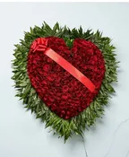 ALL RED HEART