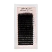 3D Beauty Eyelash Extension Trays 0.7Mm D Curl