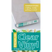 CLEAR VINYL 18"