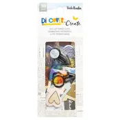 American Crafts Vicki Boutin Discover + Create Die Cut Paper Clip Embellishments