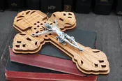 9.5'' Olive Wood Pardon Crucifix