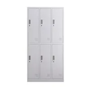 6 Door Gym Locker