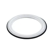 USA Lab PTFE Envelope Tri-Clamp Gaskets with Viton Filler - 1.5" to 12" - USA Made - FDA Compliant