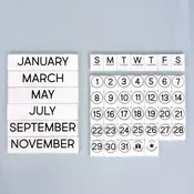 10x18 Letterboard Calendar Pieces Set