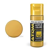 ATOM Acrylic Colors: Mustard