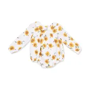 Baby Sunflower - Classic Bubble with Peter Pan Collar