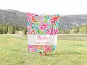 Personalized Mother's Blanket