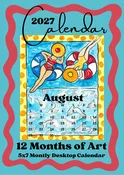 2027  5x7 Desktop Calendar Refills
