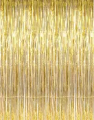 10' Fringe Metallic Foil Backdrop (1 Pc)
