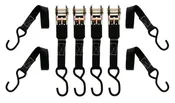 1″ X 10′ Standard Duty Ratchet Straps / 4 PACK