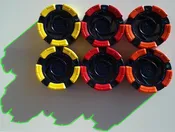 DFX™ Inline Hockey - Roller Hockey Pucks (6-Pack)