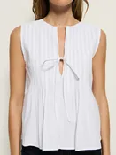 Ali Tie Front Top