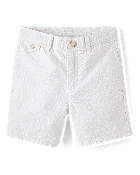 Boys Linen-Blend Chino Shorts - Linen Edit - Tan