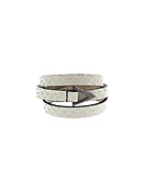 3-Row Wrap Bracelet - Opaque White
