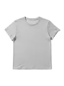Adine Shrunken Tee in Grey Heather