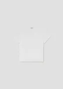 AGOLDE LONG LINE ADINE TEE White