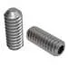 6-32 Hex Socket Set Screw, Flat Point, 3/16" L, Stainless Steel, Passivated
