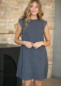 Chesney Plaid Sleeveless Midi Dress