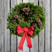 #1 Deluxe Balsam Fir Wreath