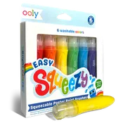 Easy Squeezy Squeezable Poster Paint Brushes