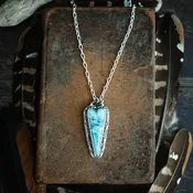 All of My Love Turquoise Heart Necklace