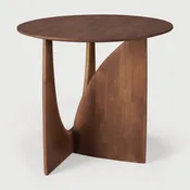 Teak Round Accent Table — Studio G Home
