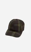 Camilla & Marc | Winton Check Logo Cap - Espresso Check