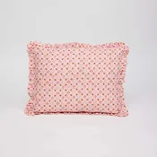 Block Printed Linen Ruffled Pillow in Spring Bloom — Miller Lane Mercantile