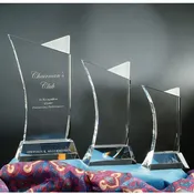 Collar Tip Crystal Recognition Award