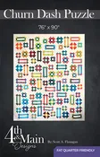Churn Dash Puzzle Quilt Pattern by Scott A Flanagan