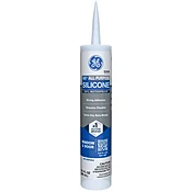 10.1oz CLEAR SILICONE ALL PURPWINDOW & DOOR 100% WATERPROOF