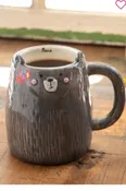 Grey mama bear mug