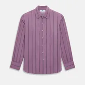 Antique Pink Track Stripe Westminster Shirt