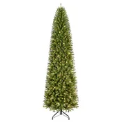10ft Pre-Lit Fraser Fir Pencil Christmas Tree