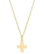 Enewton 16" Necklace Gold - Signature Cross Gold Charm