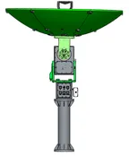 1.2m Ka-Band X-Y Low Orbit Satellite Transportable Auto Fixed Antenna
