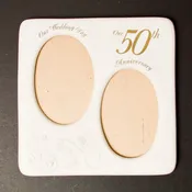 50th Wedding Anniversary Frame