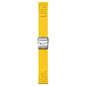 Cut-to-Fit Rubber Strap, 24 mm, Yellow