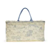Cupcakes & Cartwheels Toile Hamper/ Storage Tote