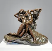 Auguste Rodin, L'Éternel Printemps Barbedienne Bronze — Daniels Antiques