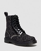 1460 Frill Leder Schn&uuml;rstiefel