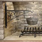 24-in. Swivel Arm Fireplace Crane — All Products | Achla Designs Home & Garden Décor, Tools & Accessories —  Achla Designs  |  Minuteman International