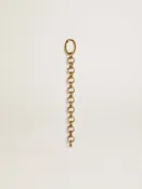 Charm aus Messing in Form einer antikgoldfarbenen Kette