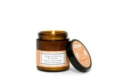 3.1 oz Small Amber Apothecary Jar Ginger/Vanilla