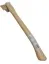 19 in. Curved Hickory Replacement Handle For Framing Hammer