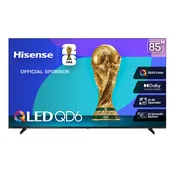 Hisense 85" QLED 4K UHD TV Amazon Fire Smart Platform
