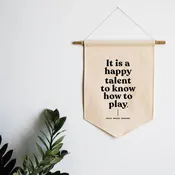 A Happy Talent Canvas Banner