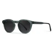 Tate Sunglasses in Crystal Blue/Black