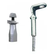 1/4" 90 Degree Eyelet Cable UniGrip Hanger No. 2