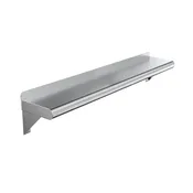 06″ X 30″ Stainless Steel Wall Mount Shelf